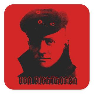 Manfred Von Richthofen Square Sticker