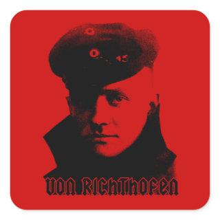 Manfred Von Richthofen Square Sticker