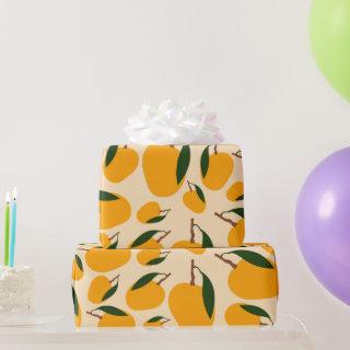 Mango Summer Fruit Pattern