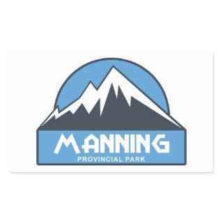 Manning Provincial Park Rectangular Sticker