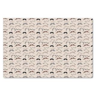 Many Mustaches Tissue Paper
