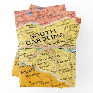 Map of South Carolina   Sheets