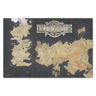 Map of Westeros Tissue Paper