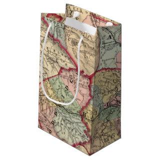 Map of Winfield, West Virginia Small Gift Bag