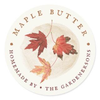 Maple Butter  Classic Round Sticker