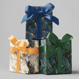 Marble Stone Gold Metallic Look  Sheets