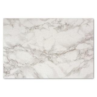 Marble white and gray tissue paper