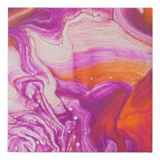 Marbleized Magic: Abstract Artistry Faux Canvas Print