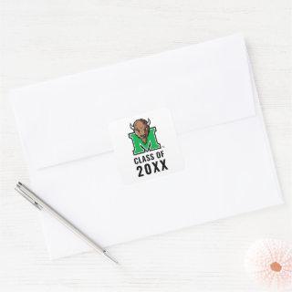 Marco The Bison M Square Sticker