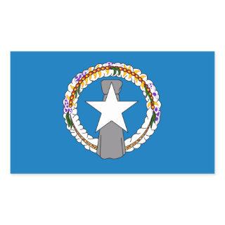Mariana Islands Flag Rectangular Sticker