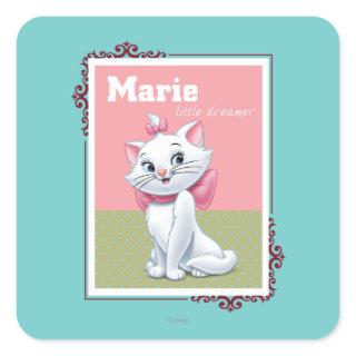 Marie Little Dreamer Square Sticker