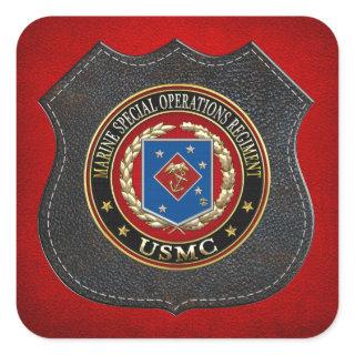 Marine Special Operations Regiment (MSOR) [3D] Square Sticker