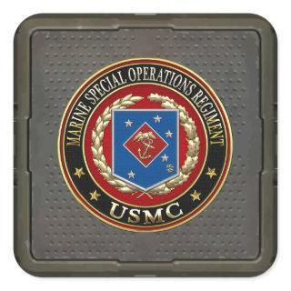 Marine Special Operations Regiment (MSOR) [3D] Square Sticker