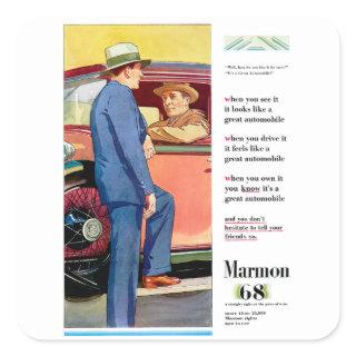 Marmon 68 square sticker