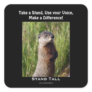 Marmot Motivational Sticker