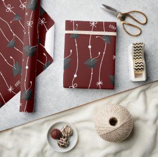 Maroon Graduation Caps and Ribbon