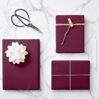 Maroon simple minimalist  sheets