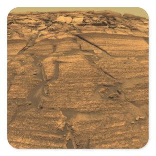 Mars Exploration Rover Opportunity Square Sticker