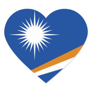 marshall islands heart sticker