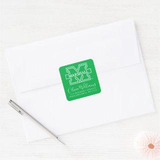 Marshall M 4 Square Sticker