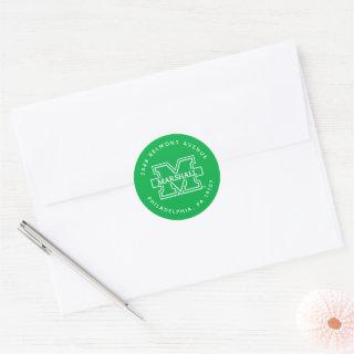 Marshall M Classic Round Sticker