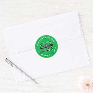 Marshall M Classic Round Sticker