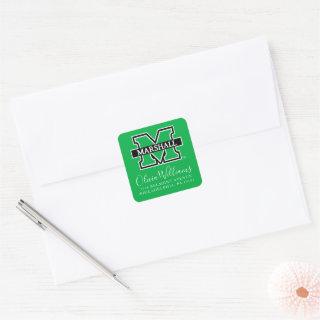 Marshall M Square Sticker