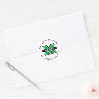 Marshall M | The Herd Classic Round Sticker