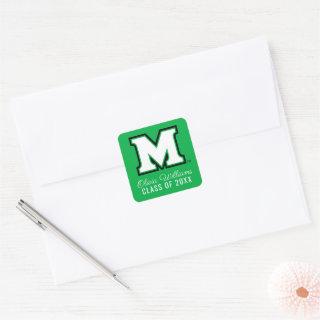 Marshall University M Square Sticker