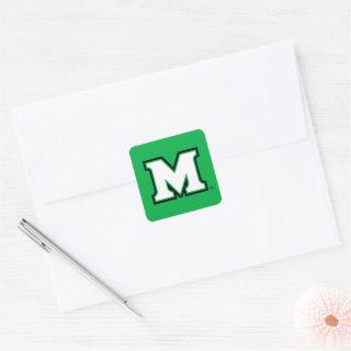 Marshall University M Square Sticker