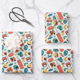 Martial Arts Pattern (colorful)  Sheets