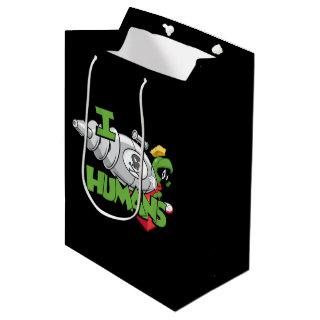 MARVIN THE MARTIAN™ I Laser Humans Medium Gift Bag