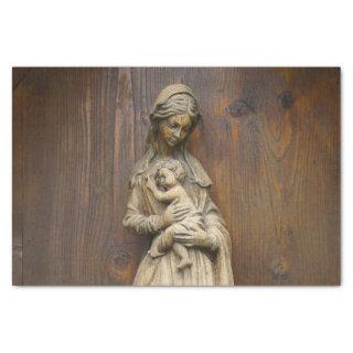 Mary And Baby Jesus Tissue Paper