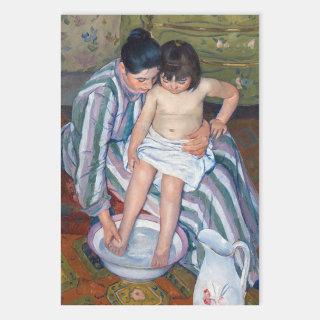 Mary Cassatt - The Child's Bath / The Bath  Sheets