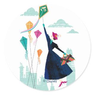 Mary Poppins | Magic in the Air Classic Round Sticker