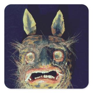 Mask Square Sticker