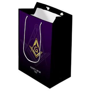 Masonic Gift Bags | Grand Lodge | Purple and Gold