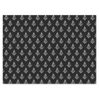 Masonic Pattern (Black) Tissue Paper