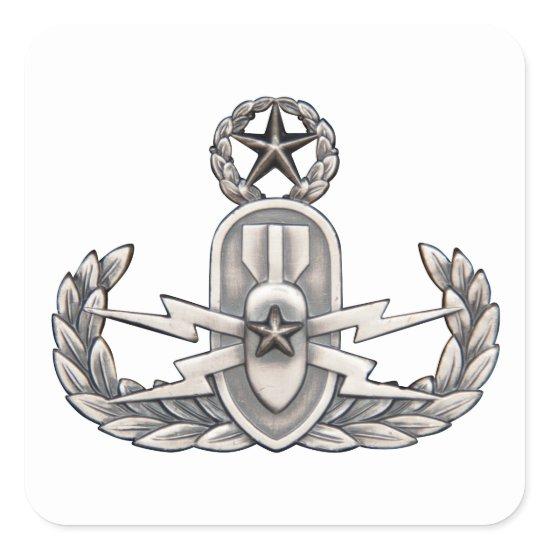Master EOD Square Sticker