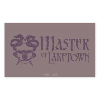 Master Of Laketown Name Rectangular Sticker
