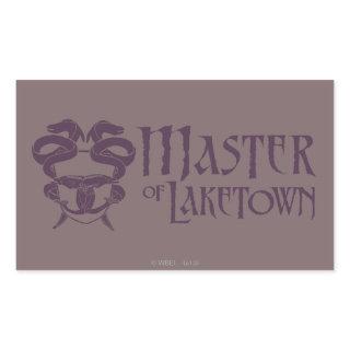 Master Of Laketown Name Rectangular Sticker