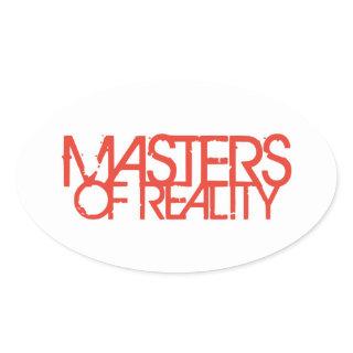 Master of Reality album Oval Sticker