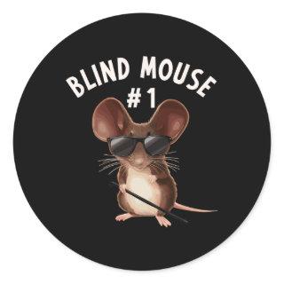 Matching Group Outfit #1 Of 3 - Three Blind Mice C Classic Round Sticker