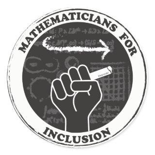 Mathematicians for Inclusion stickers