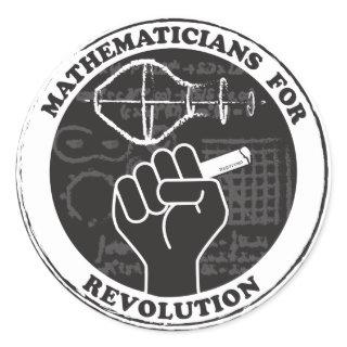 Mathematicians for Revolution Stickers