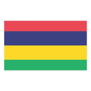 Mauritius* Flag Sticker