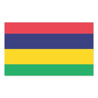 Mauritius* Flag Sticker