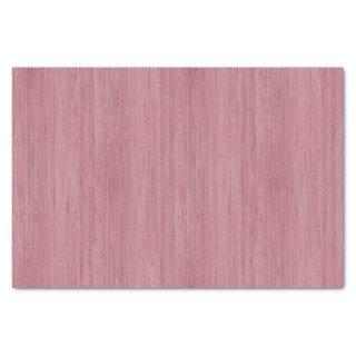 Mauve Purple Bamboo Wood Grain Look Tissue Paper