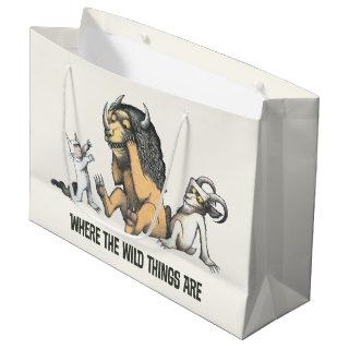 Max and the Wild Things Playing Large Gift Bag