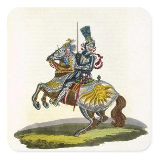 Maximilian I, King of Germany and Holy Roman Emper Square Sticker